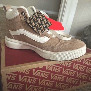 Vans Range EXP Hi VansGuard Women's Suede High-Top Shoes.